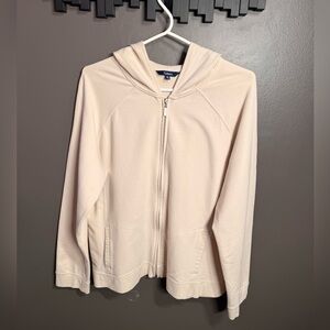 Reitmans Off-White Zip-Up Jacket